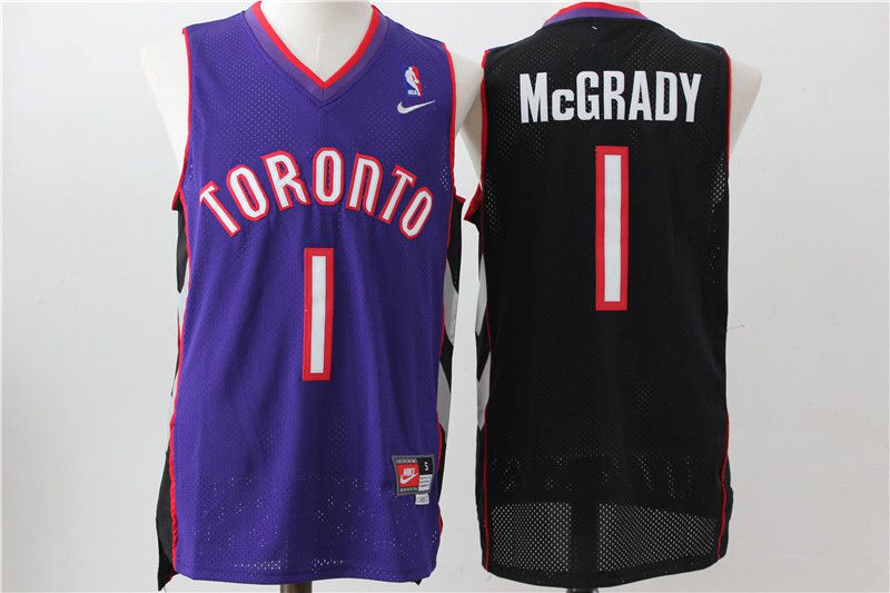 Men Toronto Raptors #1 Mccrady Blue Nike NBA Jerseys